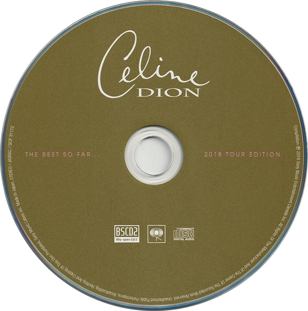 Celine Dion  The Best So Far... 2018 Tour Edition : CD